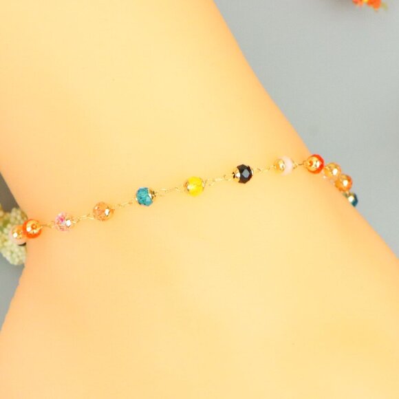 Handmade Anklet – A Stylish Choice for Women, Thoughtful Gift Idea, EVCH1454 - Picture 1 of 10